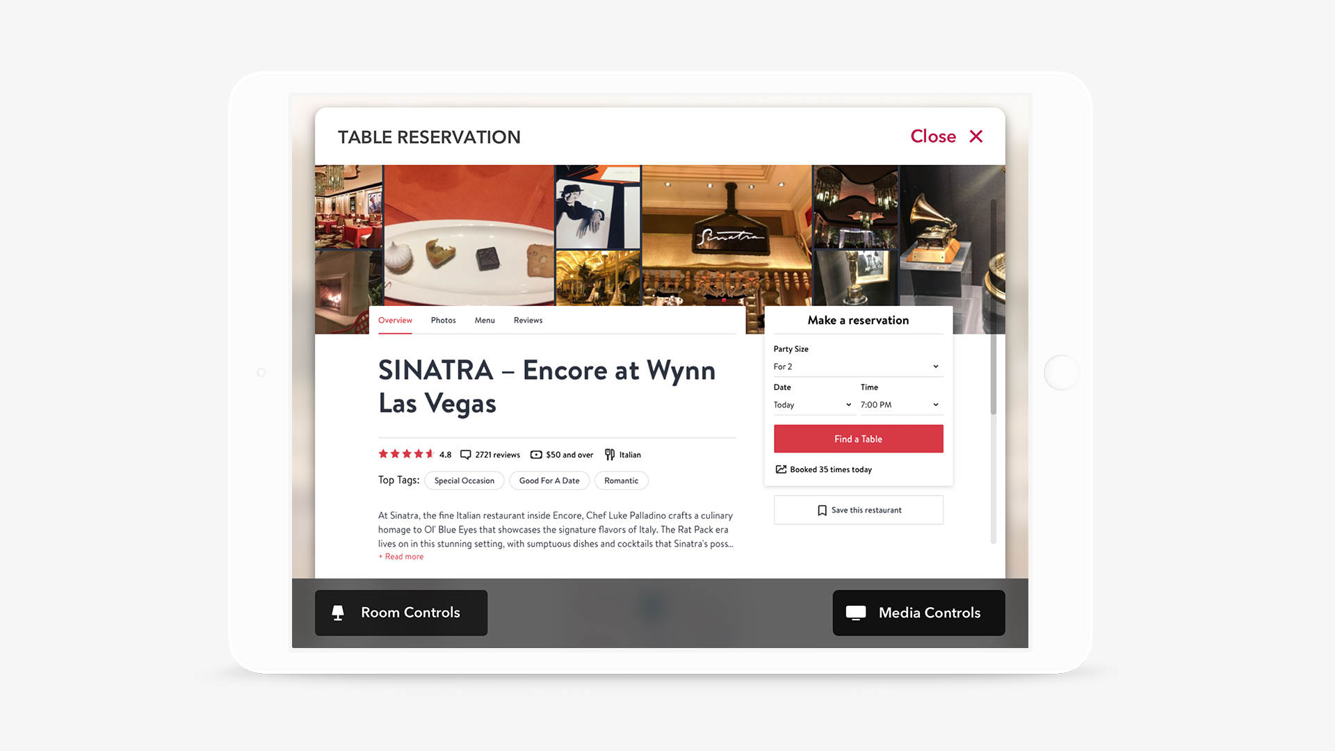 Wynn_ipad_screen_restauarantbooking